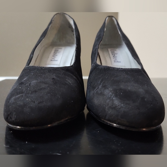 Unlisted black suede heels - Picture 4 of 7
